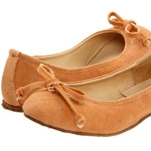 VINTAGE SHOE COMPANY  Canvas Ballet Flat Shoes